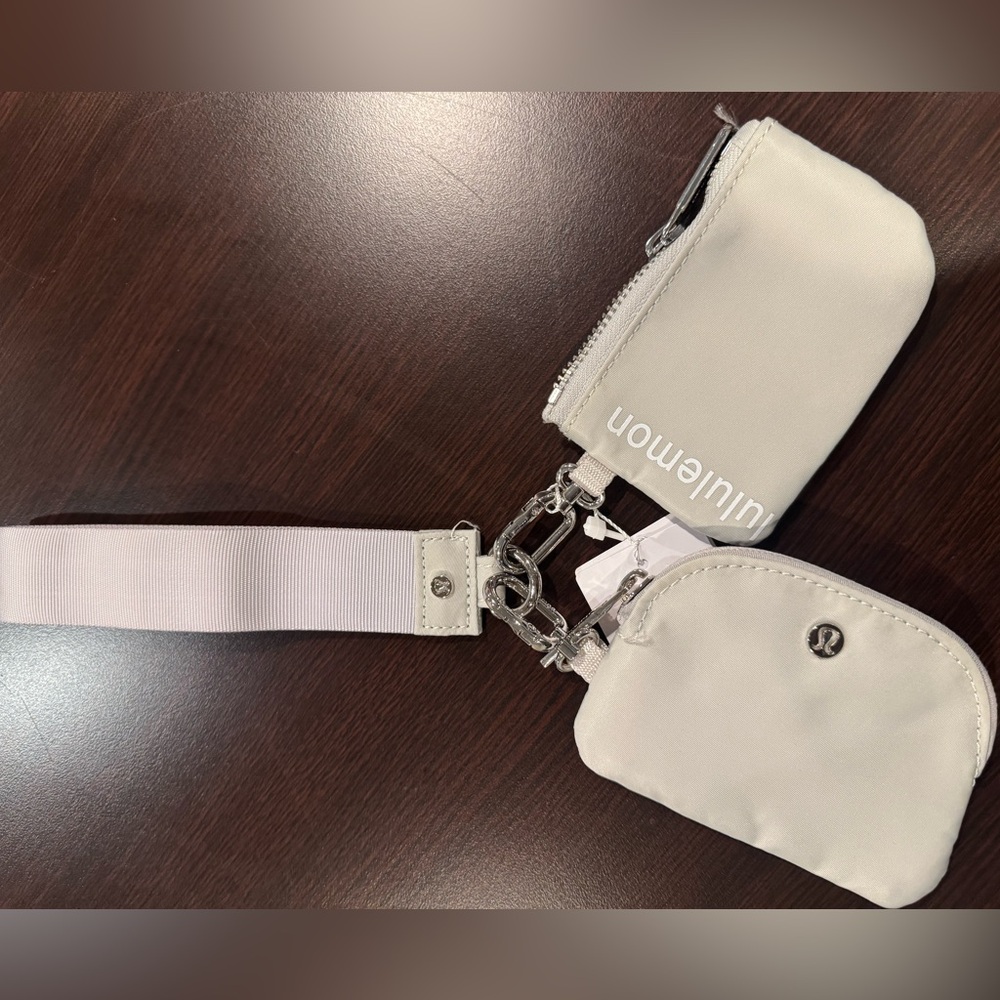 Lululemon Gray Belt Bag Set